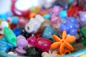 beads close up