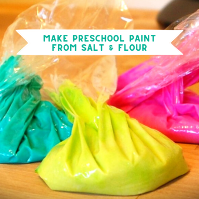 homemade paint | how to puffy sparkle make paint