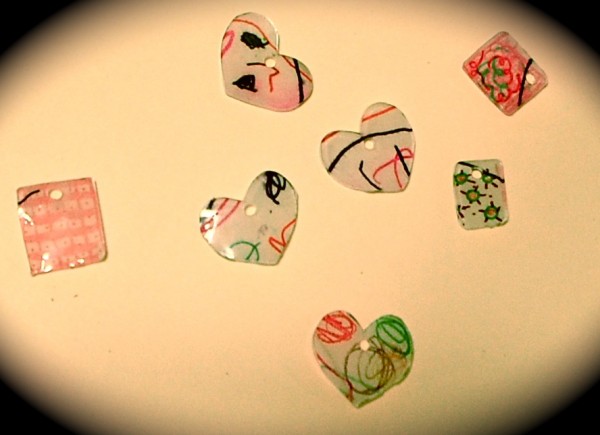 Plastic Cup Shrinky Dink Ornaments