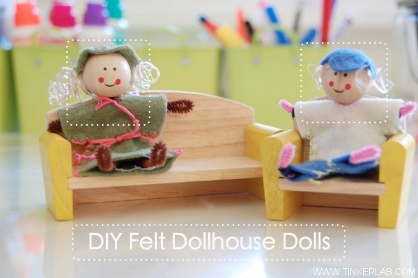 diy felt dolls