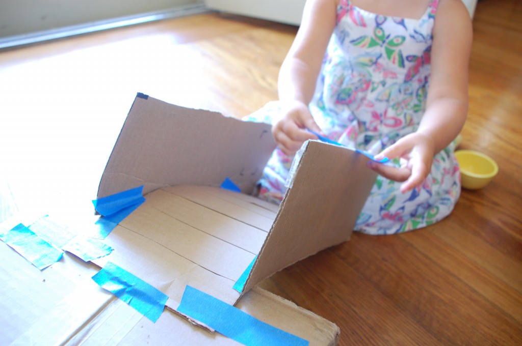 cardboard box challenge