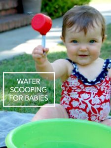 Water Scooping for Babies