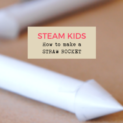 how to make straw air rockets