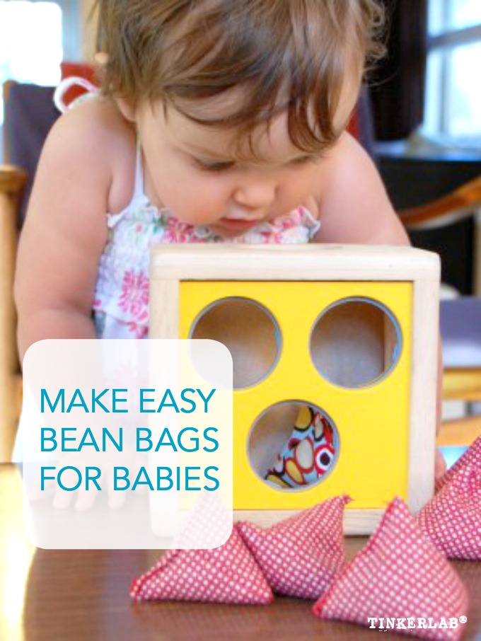 Make easy bean bags for babies