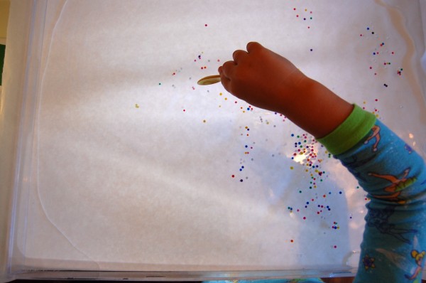 Water beads and Kids | A fun sensory Experience | Tinkerlab.com
