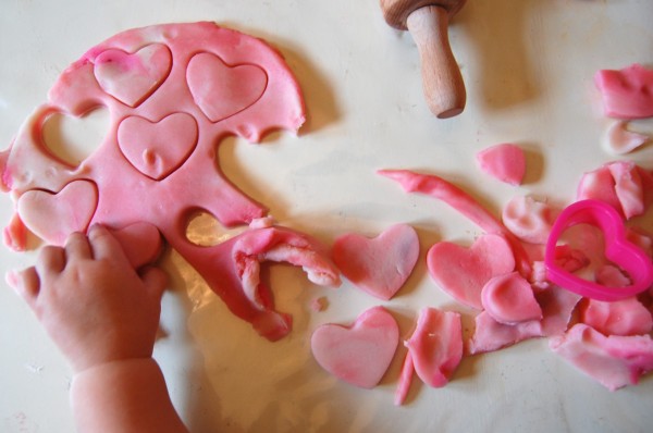 valentine play dough