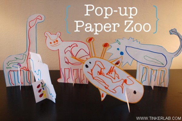 pop up paper zoo download