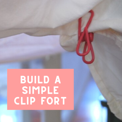 how to build a simple clip fort