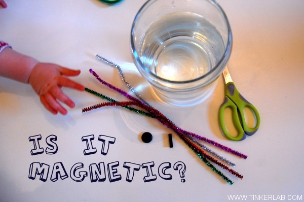 is it magnetic? testing objects for magnetism.
