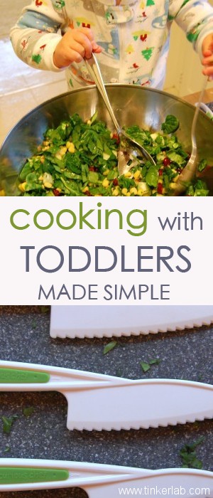 Cooking with toddlers made simple