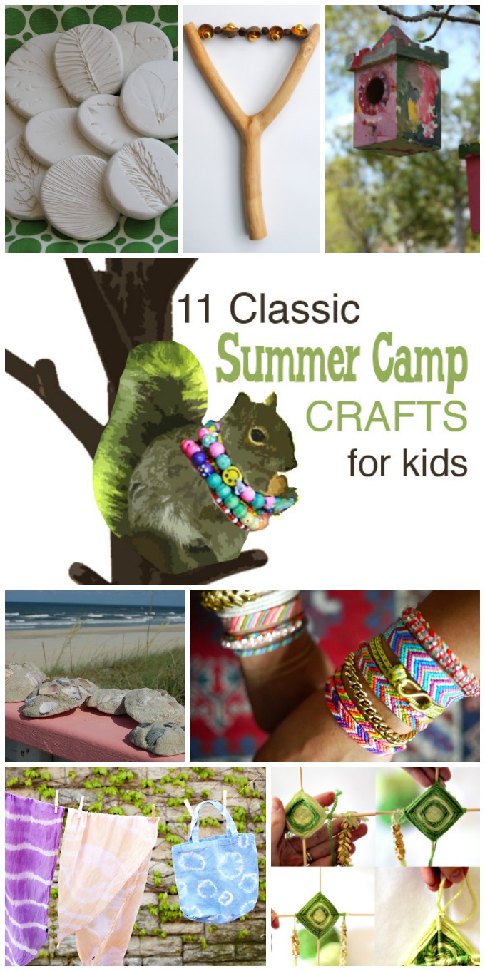 Classic Summer Camp Crafts for Kids