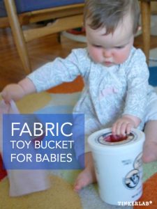 Fabric Toy Bucket for Babies