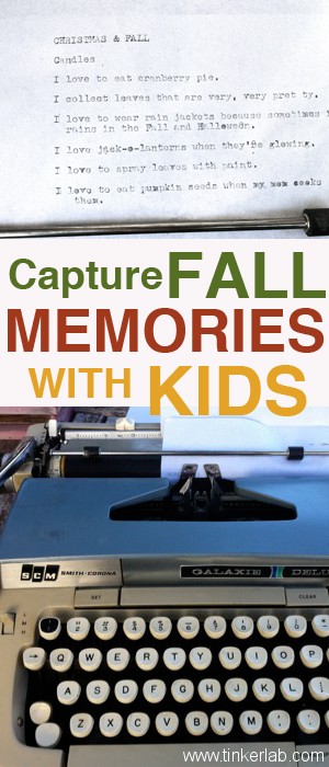 Capture Fall Memories with Kids