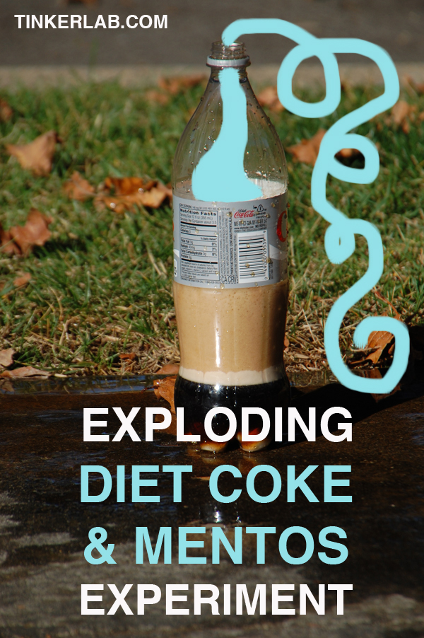 diet coke and mentos explosion