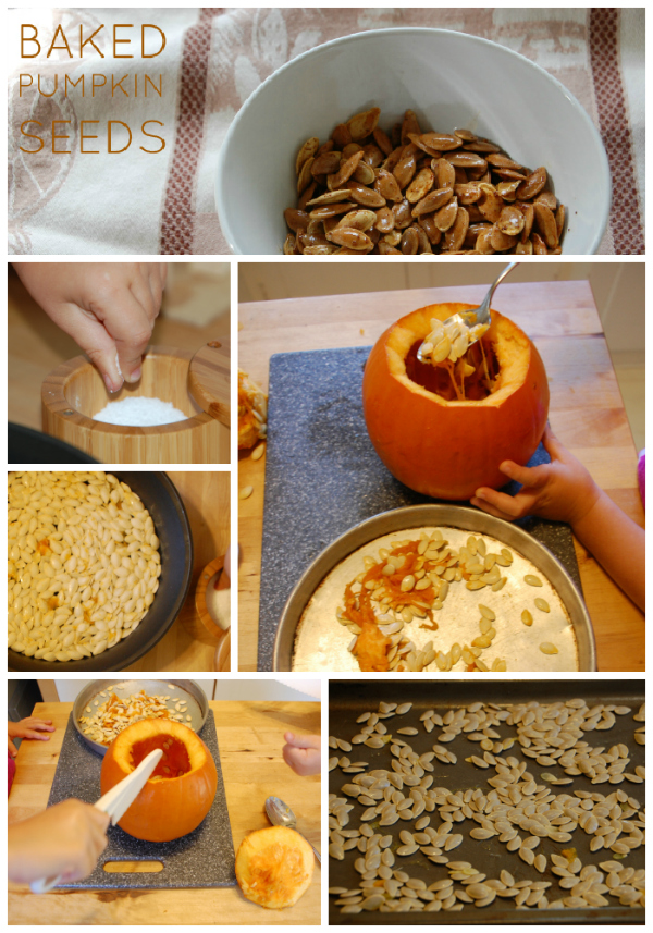 how to bake pumpkins seeds