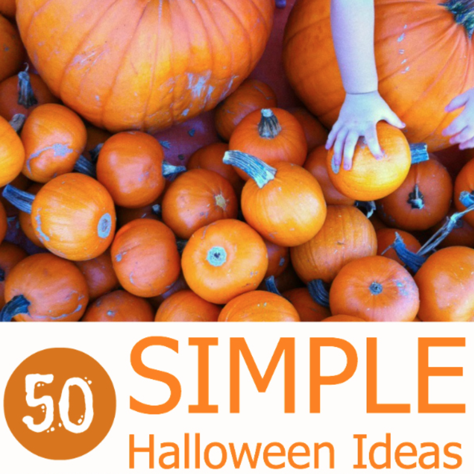 50 simple halloween ideas for kids