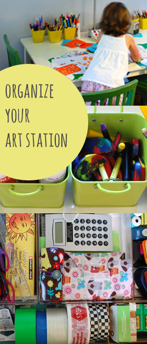 organize your art station