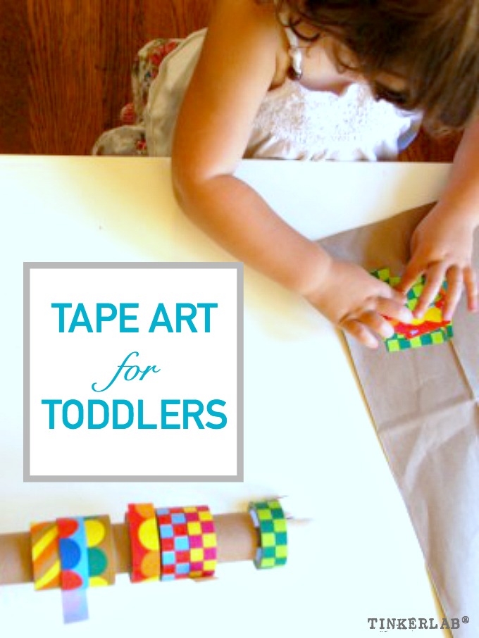 Tape Art for Toddlers