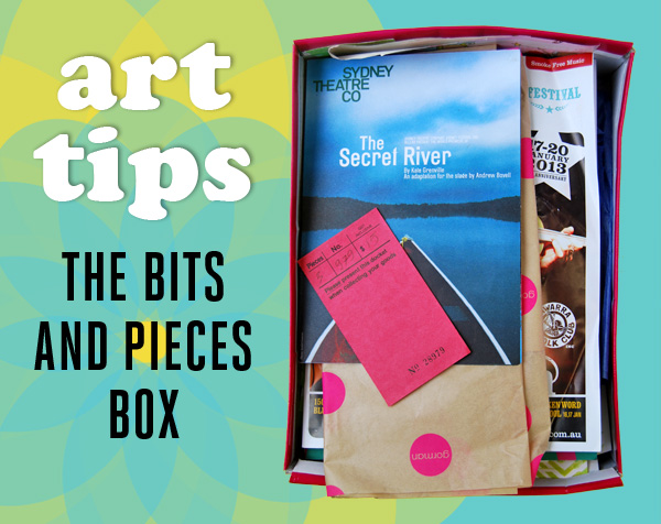 Art Tips: The bits and pieces box