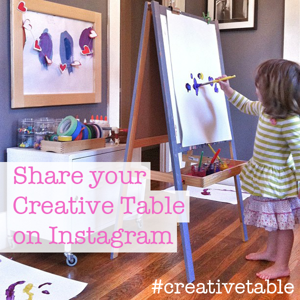 share your creativetable on instagram