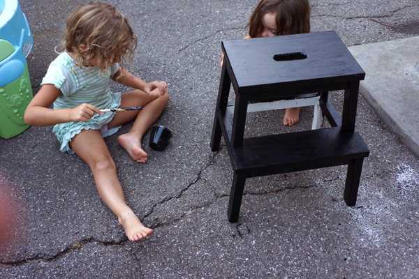 How painting furniture builds happier kids | Tinkerlab