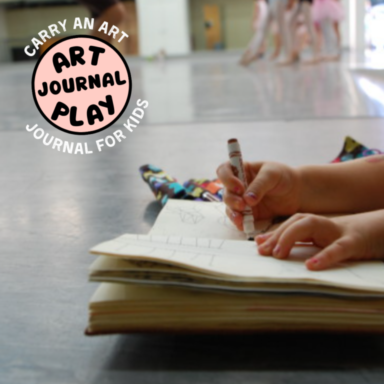carry an art journal for kids