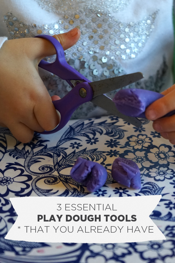 Three essential play dough tools (that you may already have) |Tinkerlab