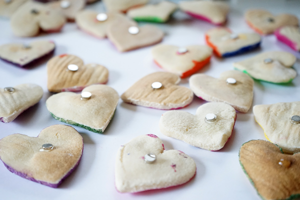 Valentine Crafts for Kids: Salt Dough Magnets