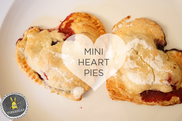 Adorable and Easy Mini Heart Pies | Tinkerlab.com