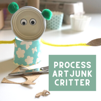 junk critters | make art with recycled materials