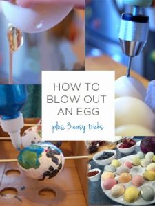 how to blow out an egg
