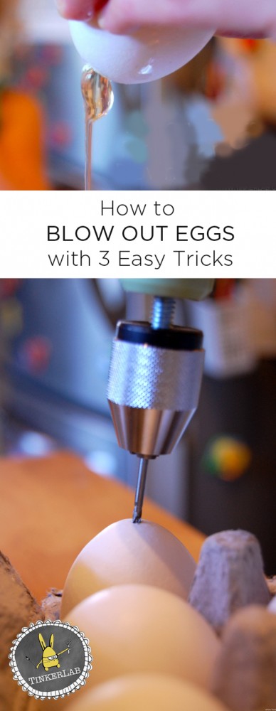 How to Blow Out Eggs with 3 Easy Tricks | TinkerLab