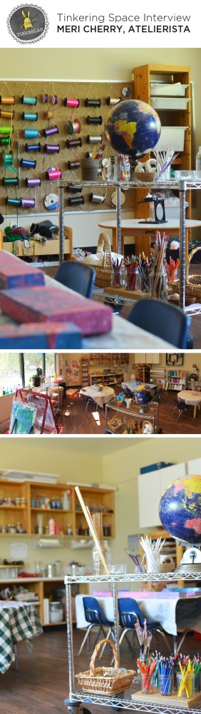 Meri Cherry's inspiring Tinkering Space in Los Angeles | TinkerLab.com