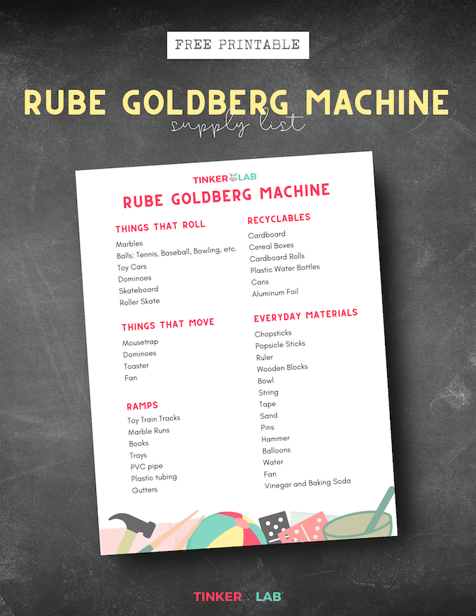 engineering kids | rube goldberg machine