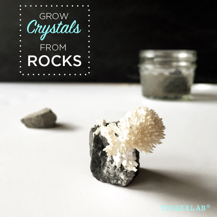 grow crystals from rocks