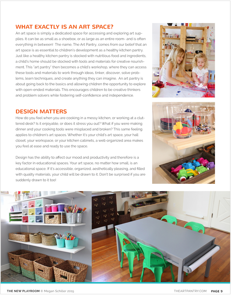 The Art Pantry ebook, The New Playroom