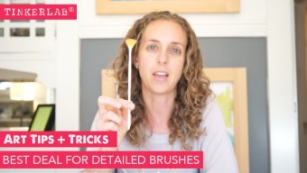 Art Tips and Tricks: Amazing Deal for Detail Paintbrushes (plus, the source of these brushes may surprise you)