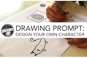 Fun Drawing Prompt Printable: Design your own character