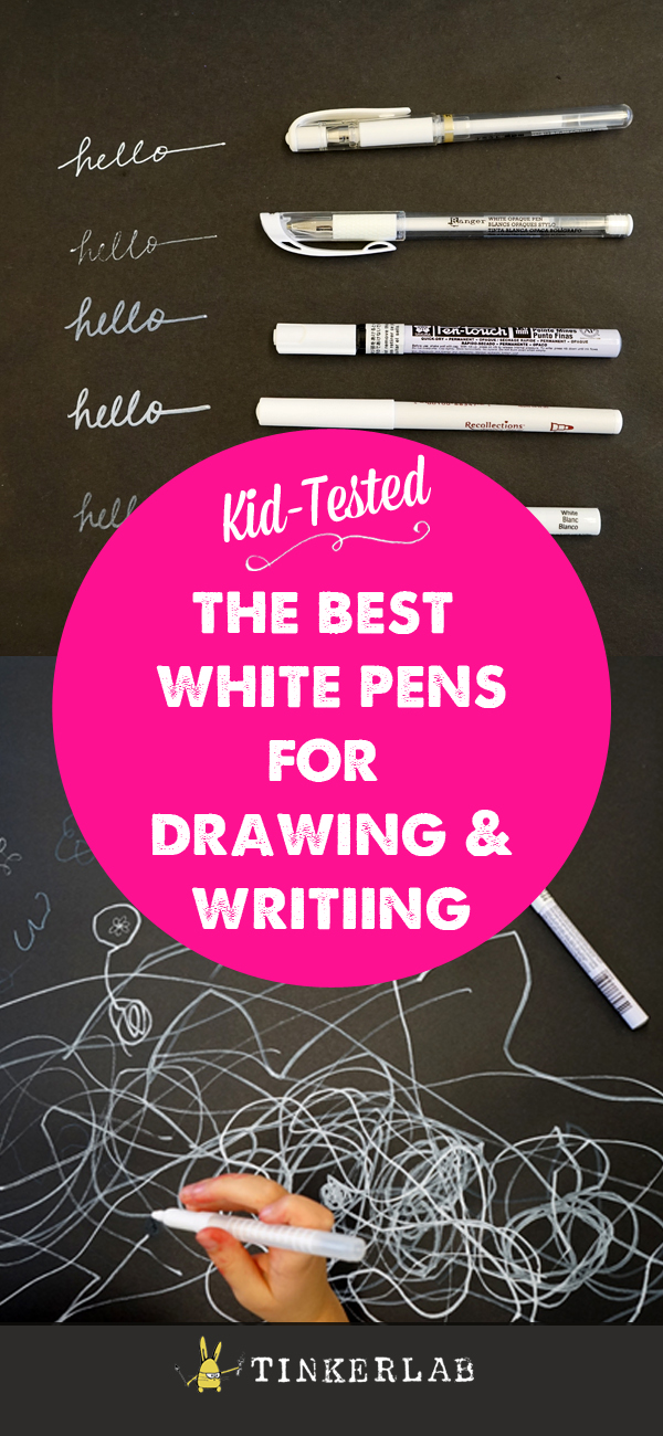 the best white pens for drawing and writing
