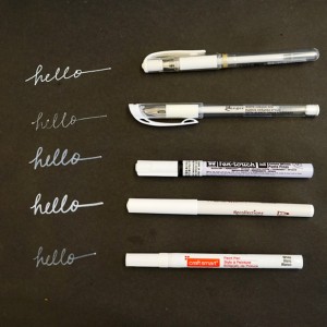 The best white pens | TinkerLab
