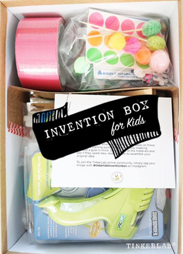 DIY Invention Box for Kids from TinkerLab