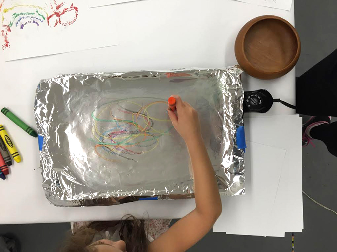 How to make melted crayon art with a griddle
