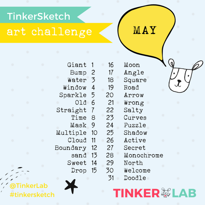 May Art Challenge | TinkerLab