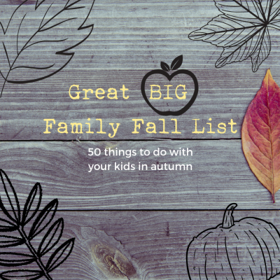 the great big family fall list