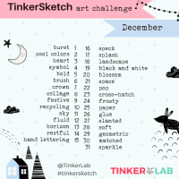 December Art Challenge - TinkerLab