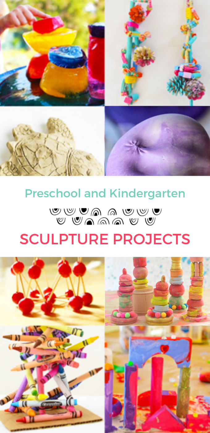 sculpture project ideas for preschool and kindergarten kids