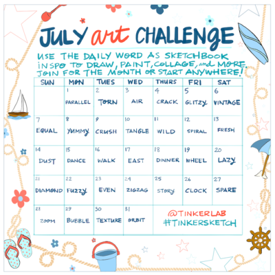 july art challenge