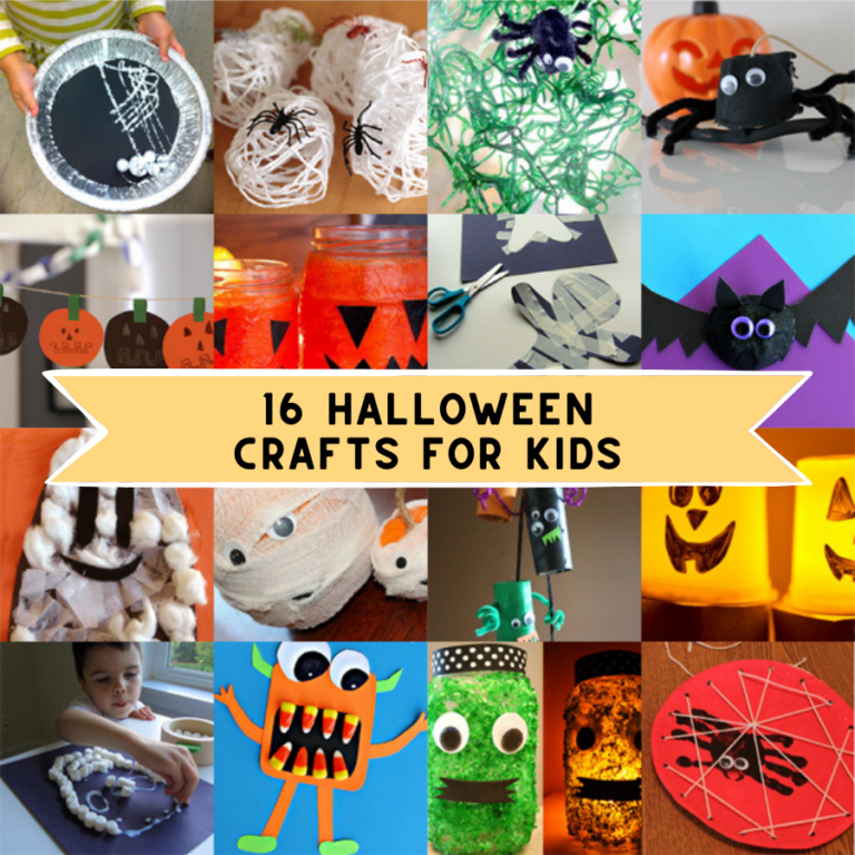 16 fun halloween crafts for kids