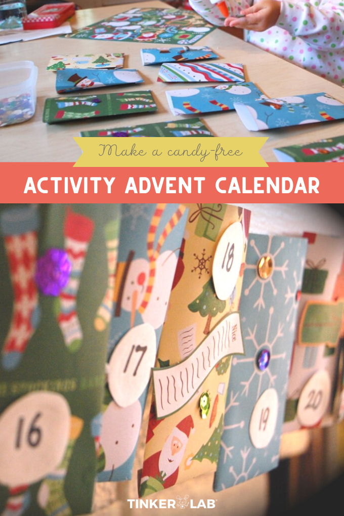 Diy Activity Advent Calendar Tinkerlab