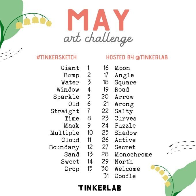 May Art Challenge TinkerLab